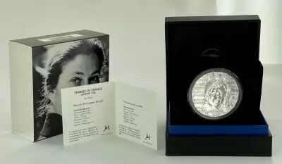 Monnaie de Paris 10 Euro Simone Veil (1927-2017) - 2021 - Silver Proof - Monnaie de Paris