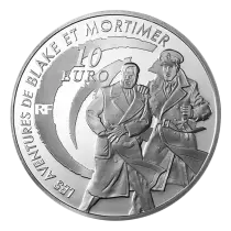 Monnaie de Paris 10 Euros - Blake et Mortimer - 2010 - Silver