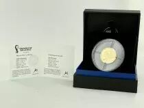 Monnaie de Paris 50 Euros, Soccer - Worlf Cup Qatar 2022 - FIFA -  Proof Gold - 2022