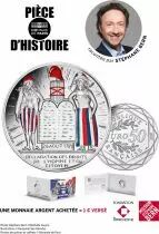 Monnaie de Paris 50 Euros Silver 2019 - July 14th - History Coin (Wave 1)