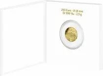 Monnaie de Paris Arc de Triomphe - 250 Euros Or 2024 (MDP) - France hosts the Games - Mascottes Paris 2024