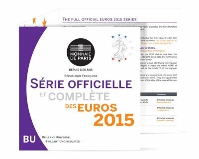 Monnaie de Paris BU Euro 2015 set (Monnaie de Paris)