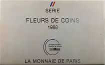 Monnaie de Paris FDC Franc 1988 Boxed Set