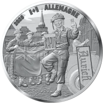 Monnaie de Paris France - Sword Beach - 80 years of the DDAY - 10 Euros Silver 2024