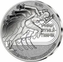Monnaie de Paris Para Athletics - PARIS 2024 - 10 ? Silver BE 2024 - SPORT COLLECTION (15/15)