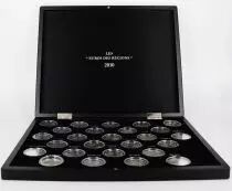 Monnaie de Paris Regional Euro Set 2010 - 26 x 10 Euros - Silver