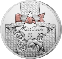 Monnaie de Paris Silver medal BE France 2021 - Miss Dior Excellence &agrave; la fran&ccedil;aise (MDP)