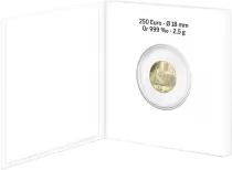 Monnaie de Paris The Flag- 250 Euros Gold FRANCE 2023 (MDP) - The Phryges - Mascots of Paris 2024 - Wave 1
