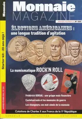 Monnaie Magazine - Janvier F�vrier 2021 - n�233