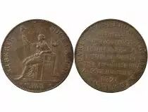 Monneron - Two Sols with Liberty, 50 L - 1791, Year III Birmingham