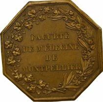Montpellier Faculty of Medicine ? Bronze Token ? 19th Century
