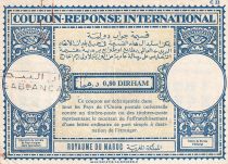Morocco 0.80 Dirham - Coupon réponse international