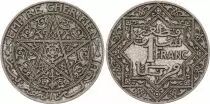 Morocco 1 Franc Cherifian Empire - 1921 - Paris