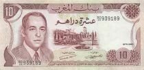 Morocco 10 Dirhams - Hassan II - 1970 - P.57
