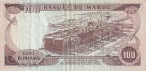 Morocco 100 Francs - Hassan II - Factory - 1985 - VF - P.59b