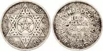 Morocco 100 Francs Cherifian Empire - 1372 (1953)