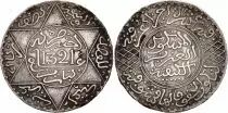 Morocco 2 1/2 Dirhams  - 1321 (1903) - Argent - Berlin