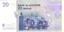Morocco 20 Dirhams Mohamed VI - View of Ksour - 2005