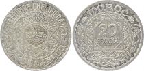 Morocco 20 Francs Mohammed V - 1347 H (1928) ESSAI