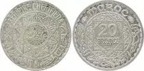 Morocco 20 Francs Mohammed V - 1347 H (1928) ESSAI