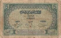 Morocco 5 Francs - ND (1924) - P.9