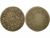 Morocco Abdel Aziz - 1/2 Silver Dirham - 1314 AH (1896 / 1897) Paris