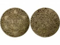 Morocco Abdel Aziz - 2 1/2 Silver Dirhams - 1321 AH (1903 / 1904) Londres