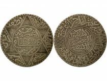Morocco Abdel Aziz - 5 Silver Dirhams - 1320 AH (1902 / 1903) Berlin