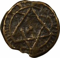 Morocco Muhammad IV - 2 Falus, Counterfeited - Marrakesh