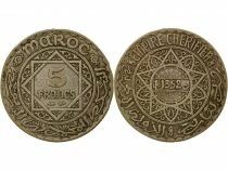 Morocco Muhammad V - 200 Silver Francs - 1953 Paris