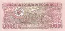 Mosambik 1000 Meticais President S.Machel - Workers