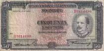 Mosambik 50 Escudos - Eduardo Costa 1958 - Letter B - P.106
