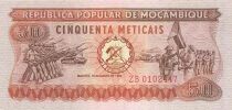 Mosambik 50 Meticais - 1980 - Replacement - P.125