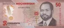Mosambik 50 Meticais - S. M. Machel - Deer - Polymer - 16-06-2024 - Serial BA