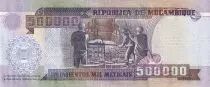 Mosambik 500000 Meticais Bank of Mozambique - Workers - 16-06-2003 - Series HA
