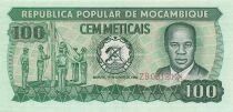 Mozambico 100 Meticais - 1980 - Replacement - P.126