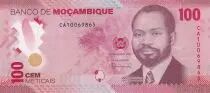 Mozambico 100 Meticais - S. M. Machel - Basket Fruit - Polymer - 16-06-2024 - Serial CA