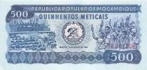 Mozambico 500 Meticais - 1980 - Remplacement - P.127