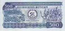 Mozambico 500 Meticais Government assembly - Chemists, school scene