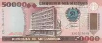 Mozambico 50000 Meticais - Bank of Mozambique - Hydroelectric dam - 1993 - Serial EH - P.138