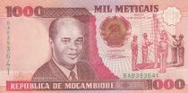 Mozambique 1,000 Meticais - Eduardo Mondlane - 1991 - BA Series