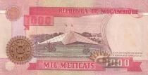 Mozambique 1,000 Meticais - Eduardo Mondlane - 1991 - BA Series