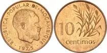 Mozambique 10 Centimos Président Samora Machel - 1975