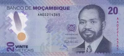 Mozambique 20 Meticais - S. M. Machel - Polymer - 16-06-2024 - S�rie AA