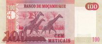 Mozambique 50 Meticais - Samora M. Machel - Giraffes - 2006 - P.145