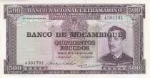 Mozambique 500 Escudos - Xavier Caldas - Emblemas - 1967