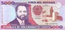 Mozambique 5000 Meticais S. Machel - Fonderie