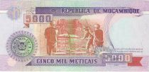 Mozambique 5000 Meticais S. Machel - Fonderie
