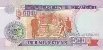 Mozambique 5000 Meticais S. Machel - Fonderie
