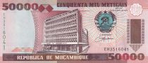 Mozambique 50000 Meticais - Bank of Mozambique - 1993 - Serial EH - P.138